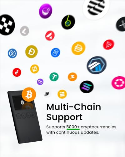 Crypto Wallet Hardware with Bluetooth & NFT Support