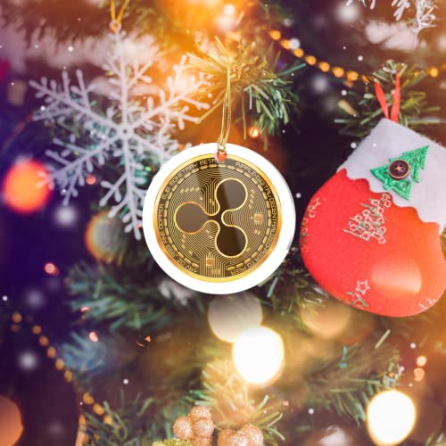 Ripple Xmas Ornaments for Holiday Party Decor