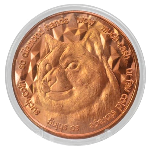 Dogecoin Meme 1 oz Pure Copper Coin Gift