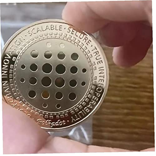 Gold Plated Crypto Coin Souvenir for Blockchain enthusiasts