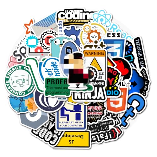 Programming Stickers for Devs, Coders, Programmers, Laptop