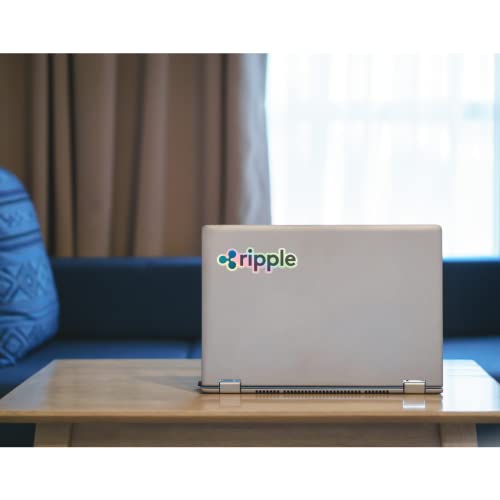 Ripple XRP Logo Holographic Sticker