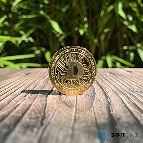 Cryptochips Dogecoin Physical Crypto Coin for HODLers