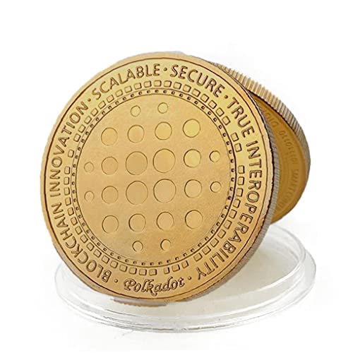 Gold Plated Crypto Coin Souvenir for Blockchain enthusiasts