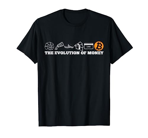 Bitcoin Evolution Crypto Currency T-Shirt