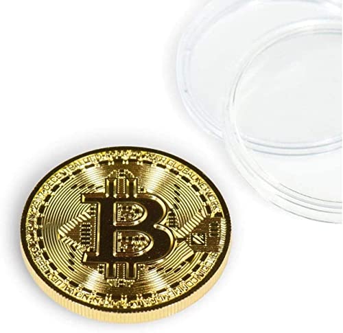 Bitcoin Commemorative Souvenir Coin Collection Set 5PCS