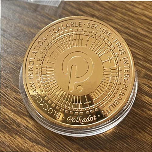 Gold Plated Crypto Coin Souvenir for Blockchain enthusiasts