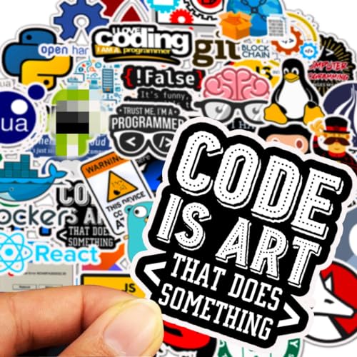 Programming Stickers for Devs, Coders, Programmers, Laptop
