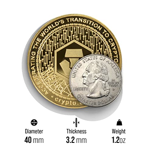 Crypto.com (CRO) Physical Crypto Coin Commemorative Collection