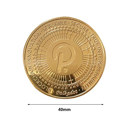 Gold Plated Crypto Coin Souvenir for Blockchain enthusiasts