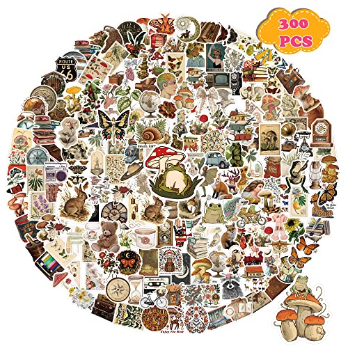 Vintage Stickers Set for Scrapbooking and Journaling