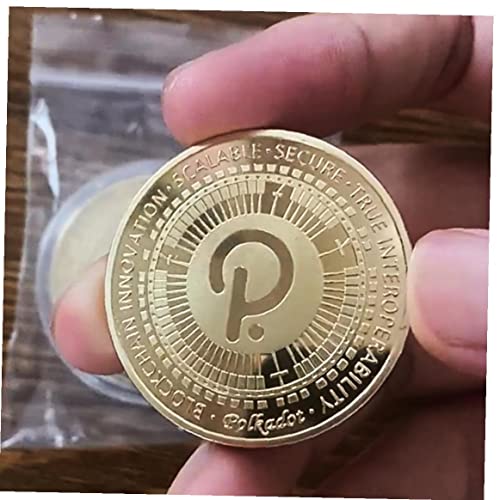 Gold Plated Crypto Coin Souvenir for Blockchain enthusiasts