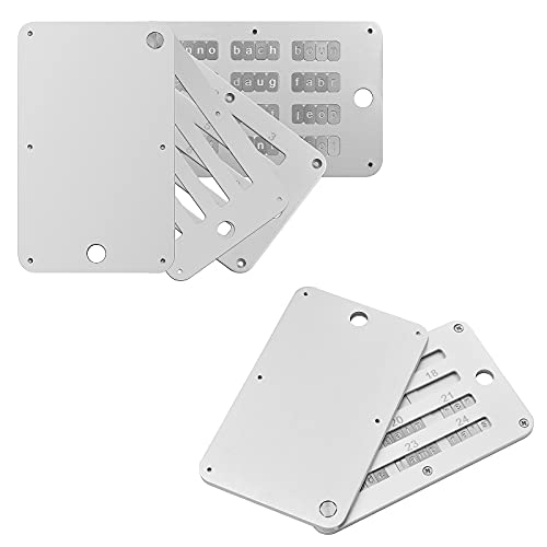 Steel Crypto Wallet for Seed Backups, Compatible with KeepKey
