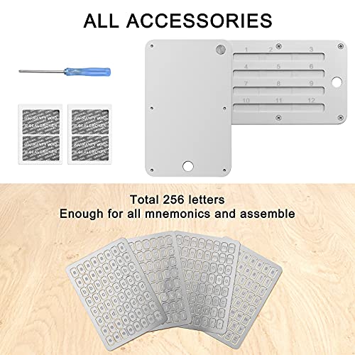 Steel Crypto Wallet for Seed Backups, Compatible with KeepKey