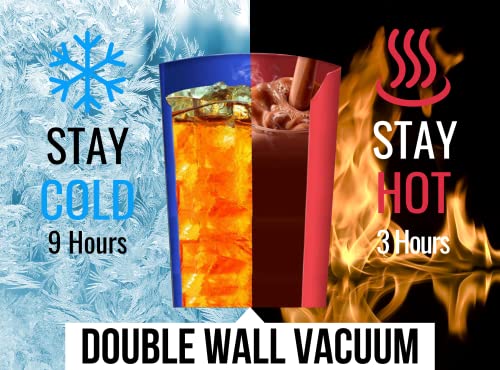 30oz Stainless Steel Crypto Currency Insulated Tumbler