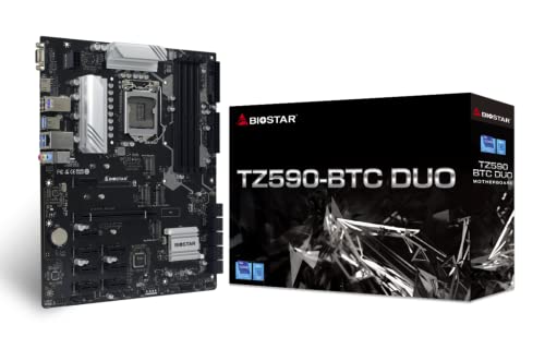 Biostar TZ590-BTC Duo LGA 1200 Mining Motherboard