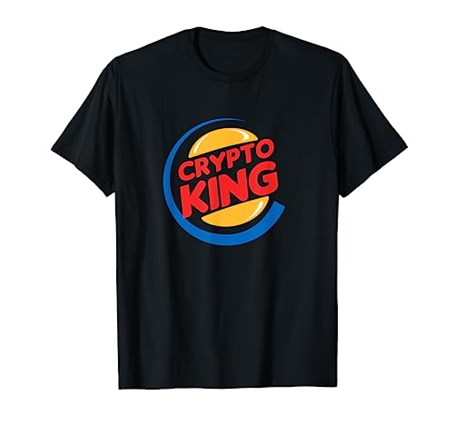 Crypto King Funny Cryptocurrency Tee