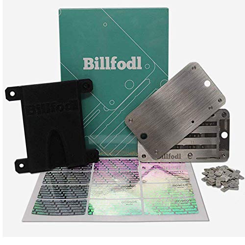 BillFodl HODL Bundle for Cryptocurrency Hardware Wallets