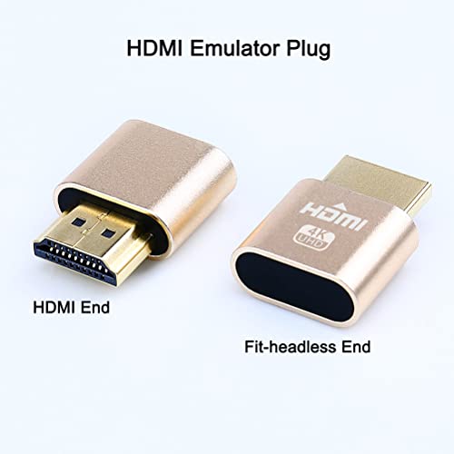 4K HDMI Dummy Plug for Windows Mac Linux