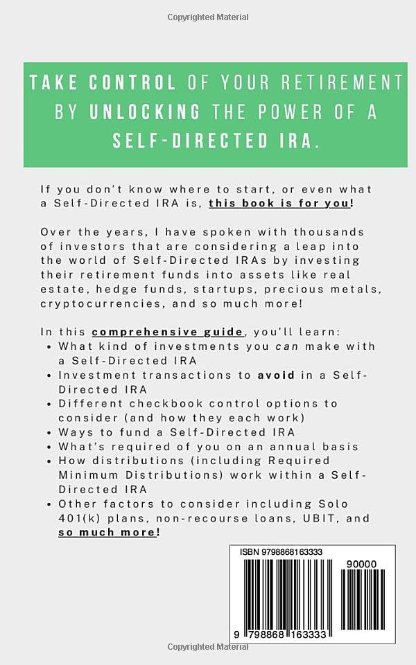 Self-Directed IRA: Diversify Retirement Beyond Public Securities