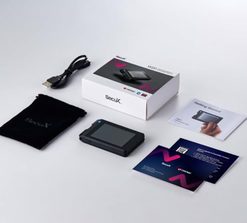 SecuX W20 Crypto Wallet: Bluetooth, Touchscreen, Military-Grade Security