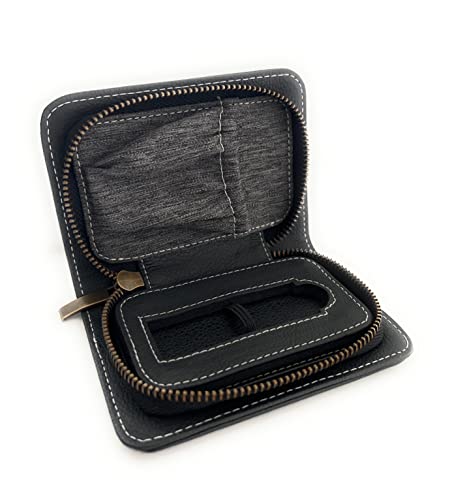 Luxury Vegan Leather Crypto Wallet Case for Ledger Nano X/S