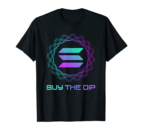 Solana Buy The Dip Crypto T-Shirt