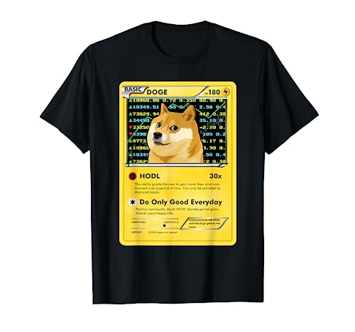 Dogecoin HODL T-Shirt for Men and Kids