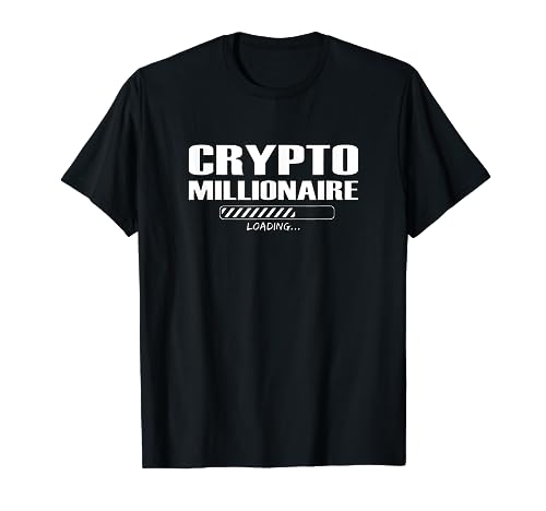 Trader Men Women Crypto Millionaire Loading T-Shirt