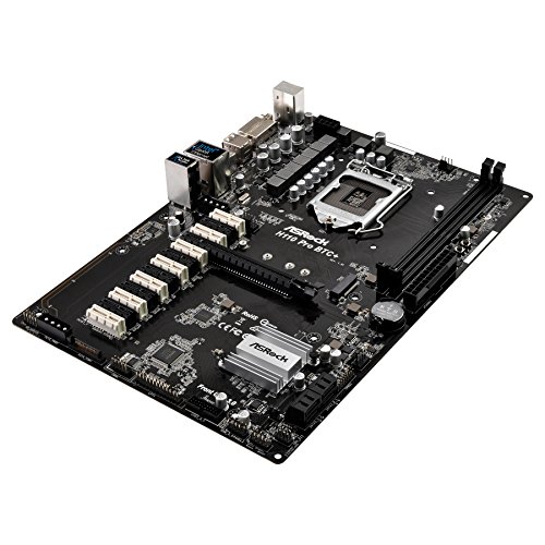 Cryptocurrency Mining Motherboard for 13 GPUs by ASRock