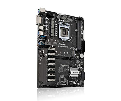 Cryptocurrency Mining Motherboard for 13 GPUs by ASRock