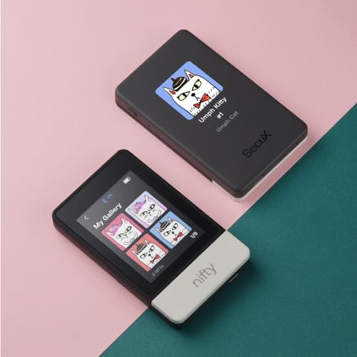 SecuX Nifty - All-in-One NFT & Crypto Wallet