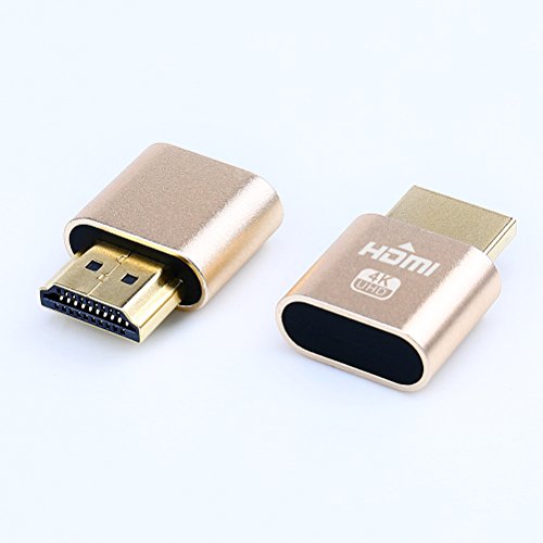 4K HDMI Dummy Plug for Computer Desktop Bookstores