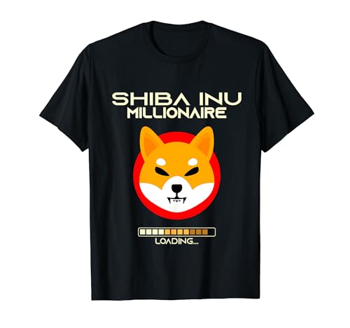 Shiba Inu Millionaire Loading Crypto T-Shirt