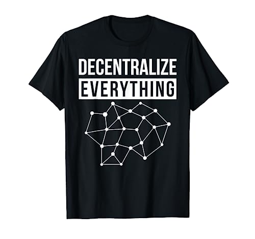 Decentralize Everything Blockchain Crypto Graphic Tee