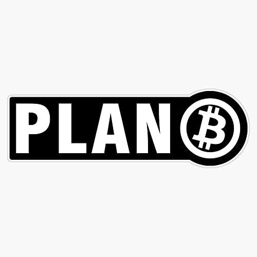 Bitcoin Cryptocurrency Sticker Vinyl 5inch - Y3S Bitcoin Plan B