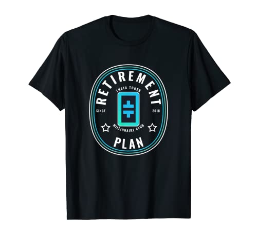 Theta Logo Fan T-Shirt for Crypto Retirement Plan