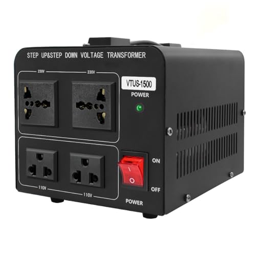 Yinleader 1500W Voltage Transformer Converter for International Use