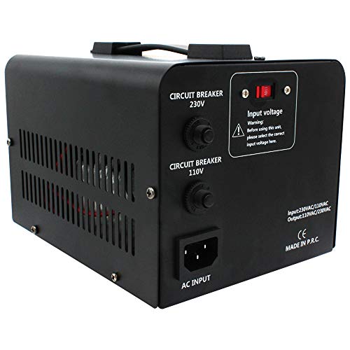 Yinleader 1500W Voltage Transformer Converter for International Use