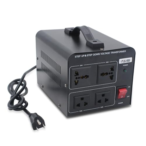Yinleader 1500W Voltage Transformer Converter for International Use