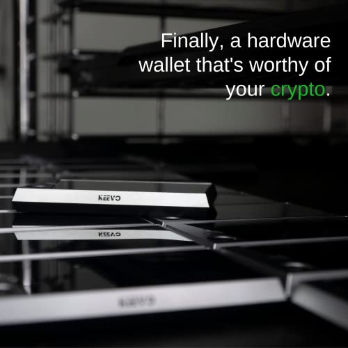 Keevo Model 1 Crypto Wallet for Bitcoin, Ethereum