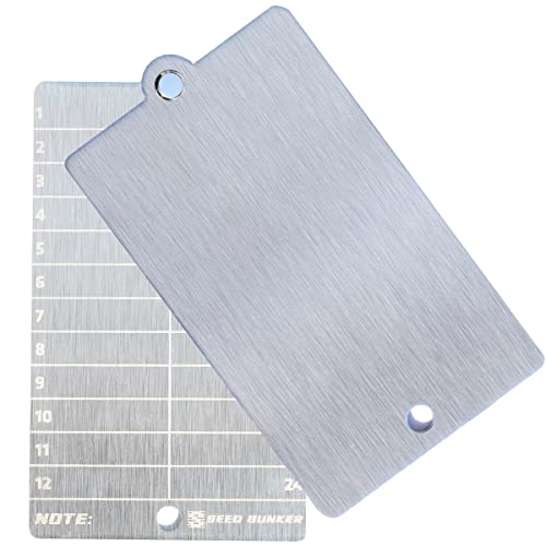 Steel Seed Wallet for Bitcoin and Cryptocurrency Storage