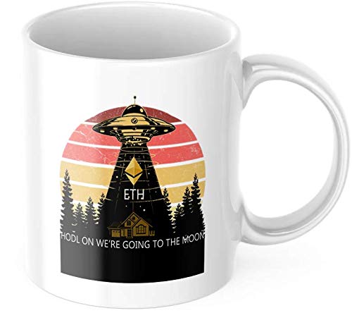HODL to the Moon Novelty Coffee Mug