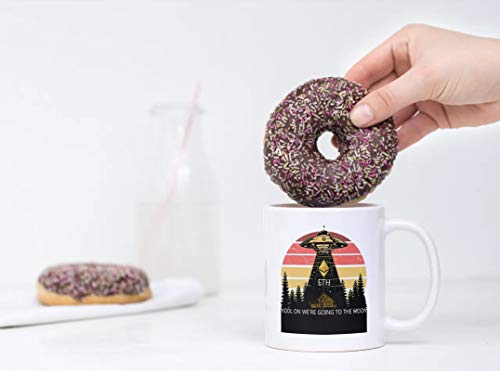 HODL to the Moon Novelty Coffee Mug
