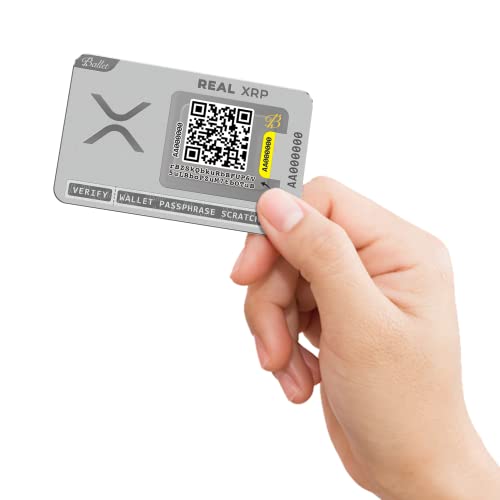 Ballet Real XRP Crypto Cold Storage Card