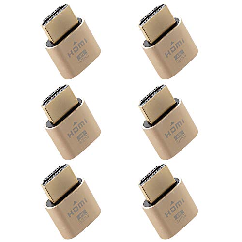 4K HDMI Dummy Plug - Virtual Monitor Display Emulator
