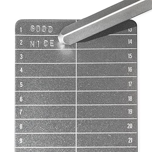 Indestructible Cold Wallet for Cryptocurrency Storage - 24 Words