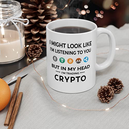 Cryptocurrency Lover Gift Coffee Mug for Bitcoin Trader