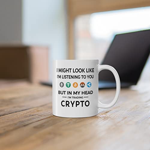 Cryptocurrency Lover Gift Coffee Mug for Bitcoin Trader