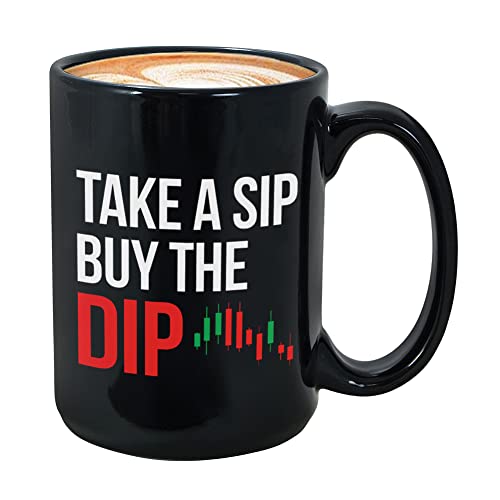 Stock Trader 15 oz Coffee Mug, Funny Investment Gift